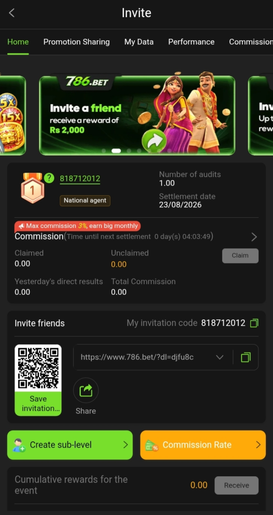 786 Bet Login