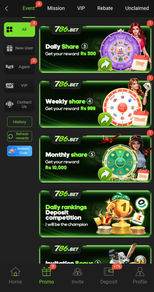 786 Bet Game